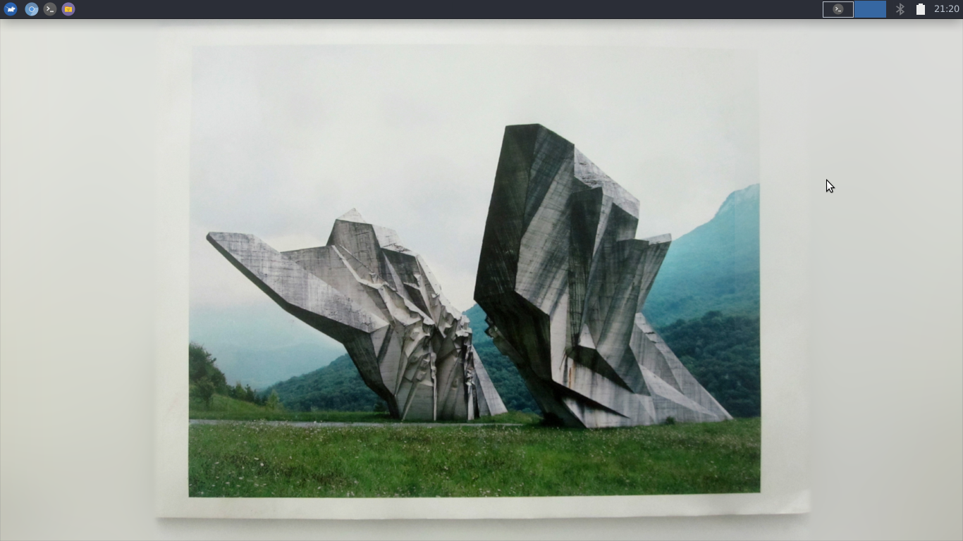 Mon nouveau bureau. :-)