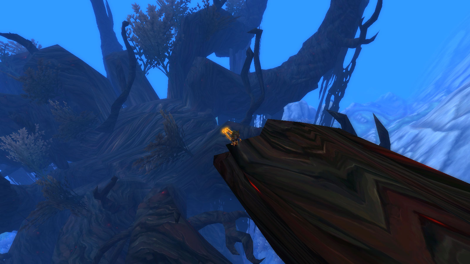 Le haut de l'abre du cauchemard d'emeraude