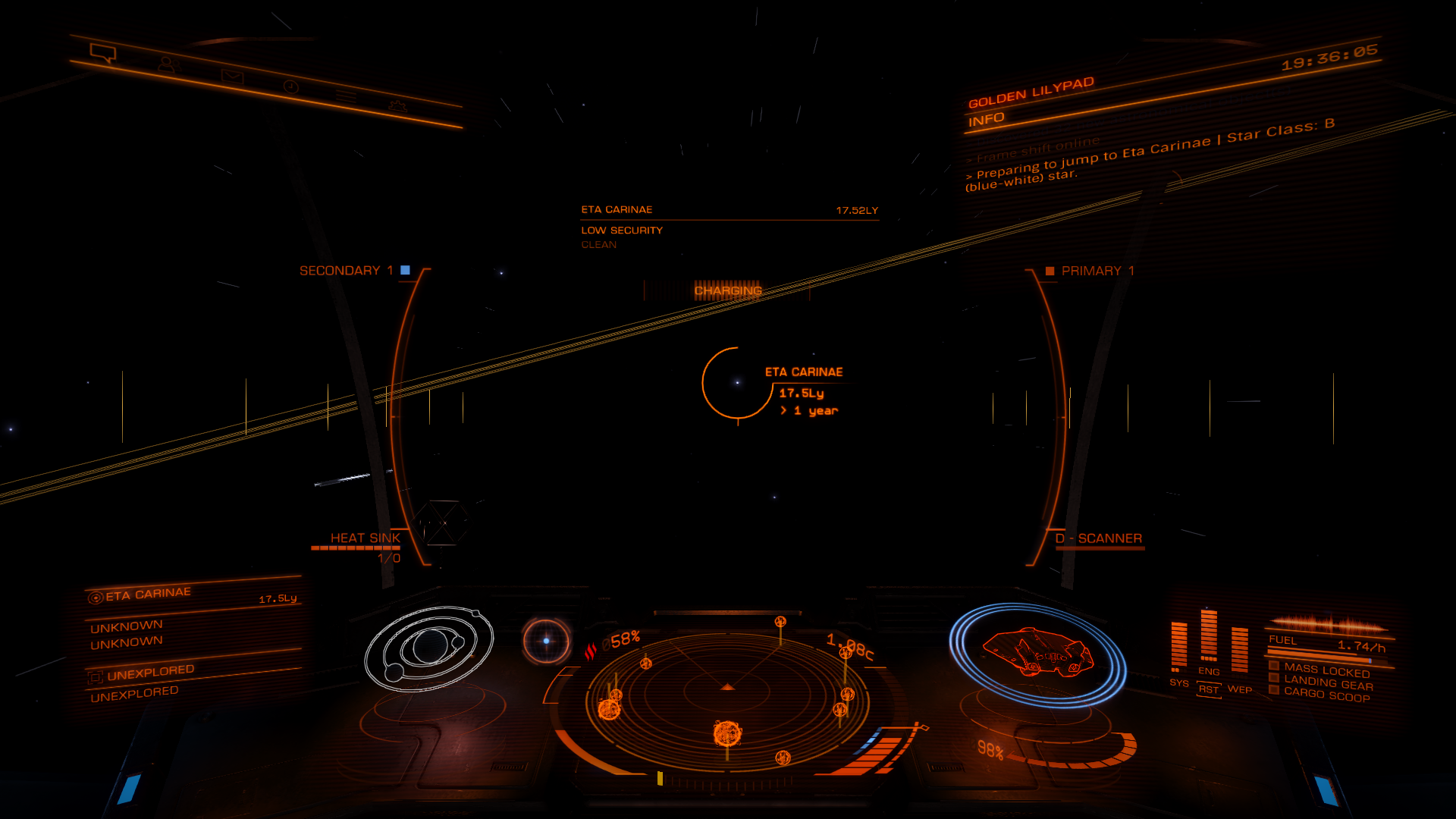 Eta Carinae, me voilà !