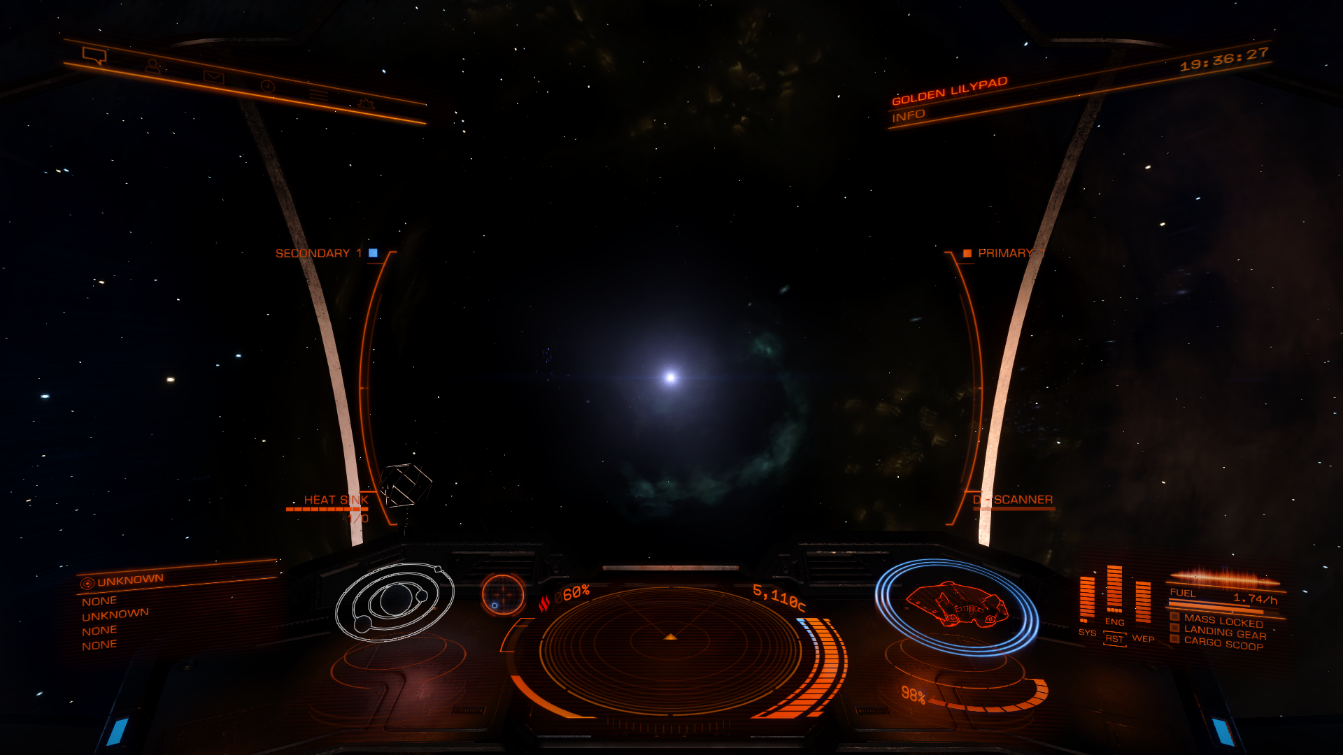 Au fur et à mesure du saut, on se rend compte qu'on a pas affaire à un petit calibre