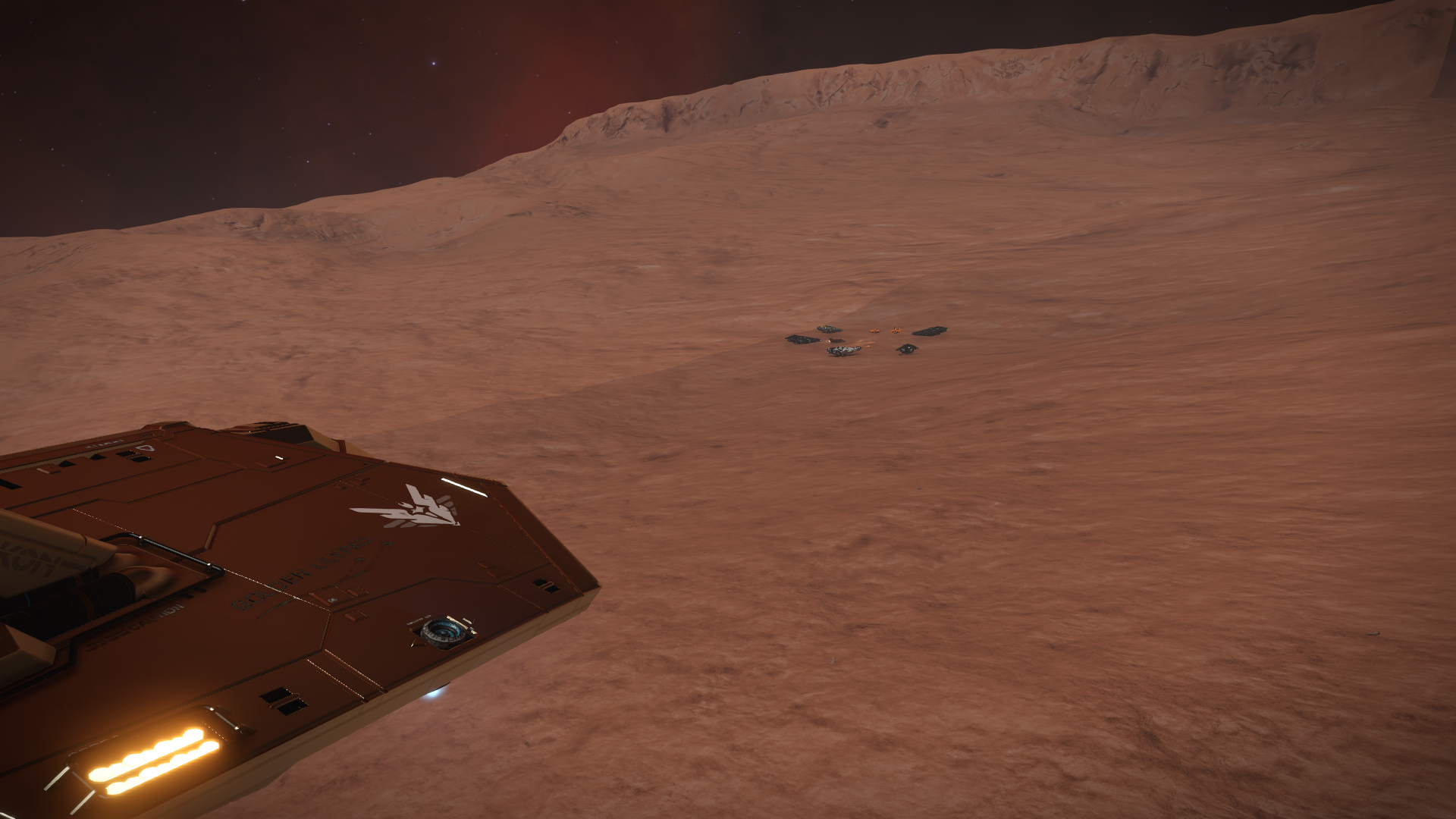 Et voilà les autres, au feu de camp.