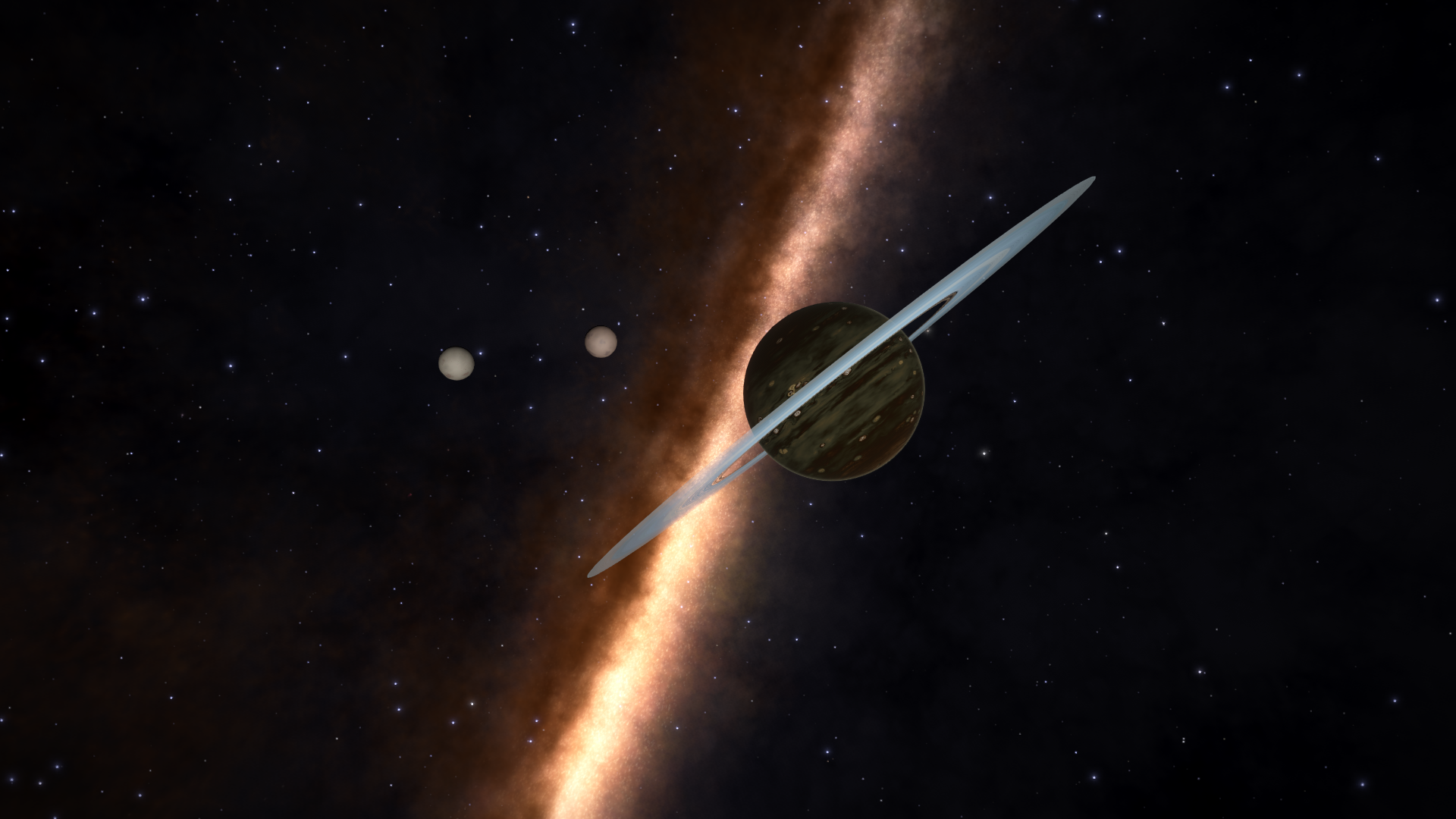 Géante avec vie à base d'ammoniaque (éwé)