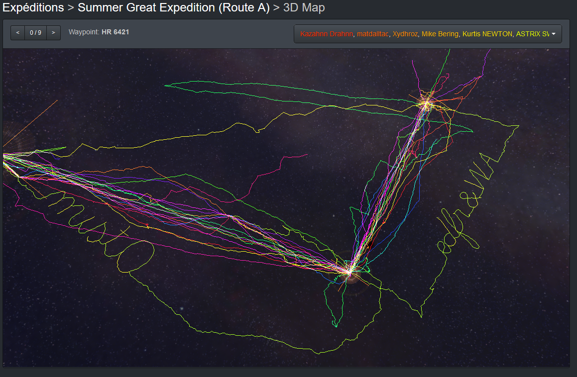 Il s'est encore amusé notre pilote :p
