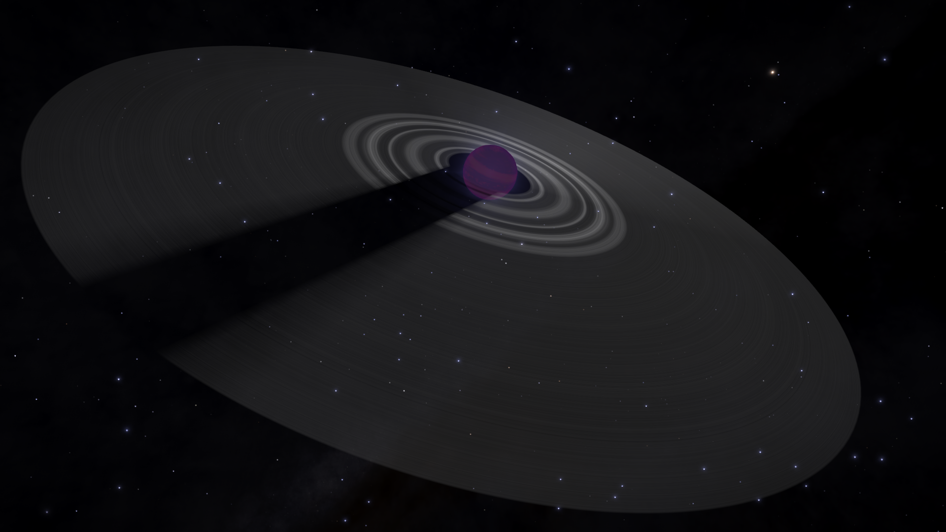 Naine Brune à anneaux<br />(Énigme: Comment un objet qui émet de la lumière projette-t-il une ombre?)