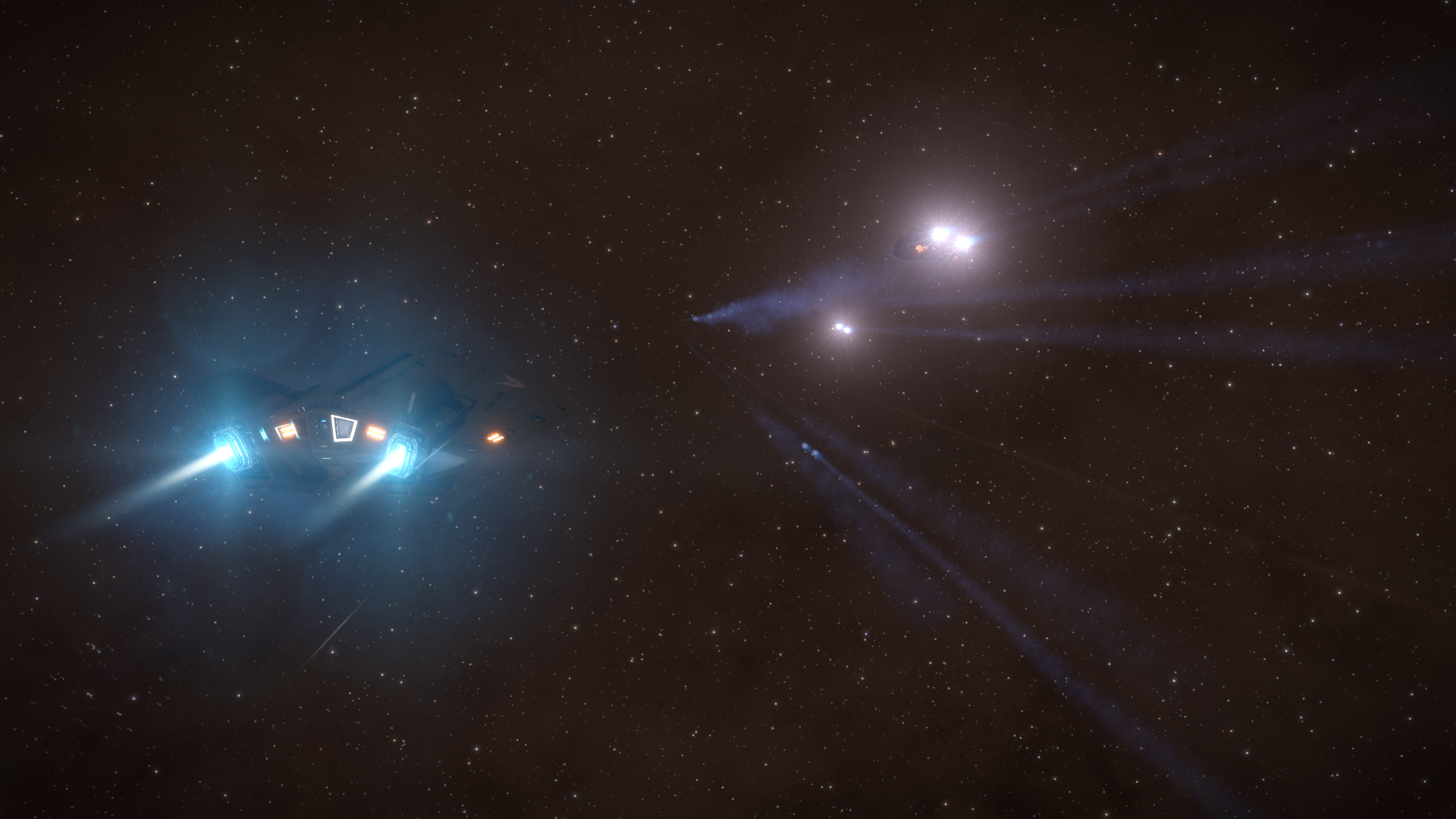 Nous sommes partis !