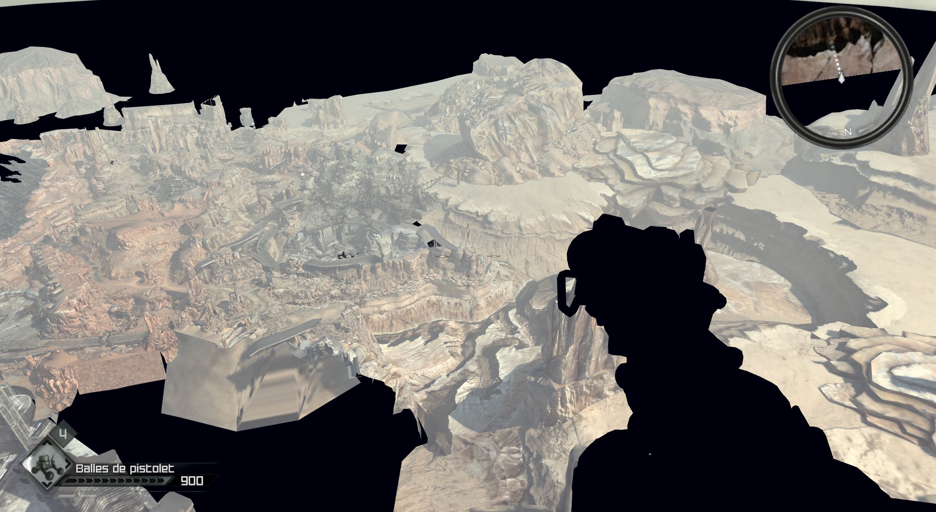 Côté Wellsping, vu de haut