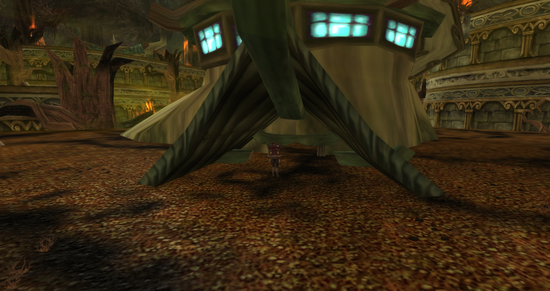 Au lieu de me rendre dans un endroit où il y a de la glace je me retrouve ENCORE au puits d'Eternité