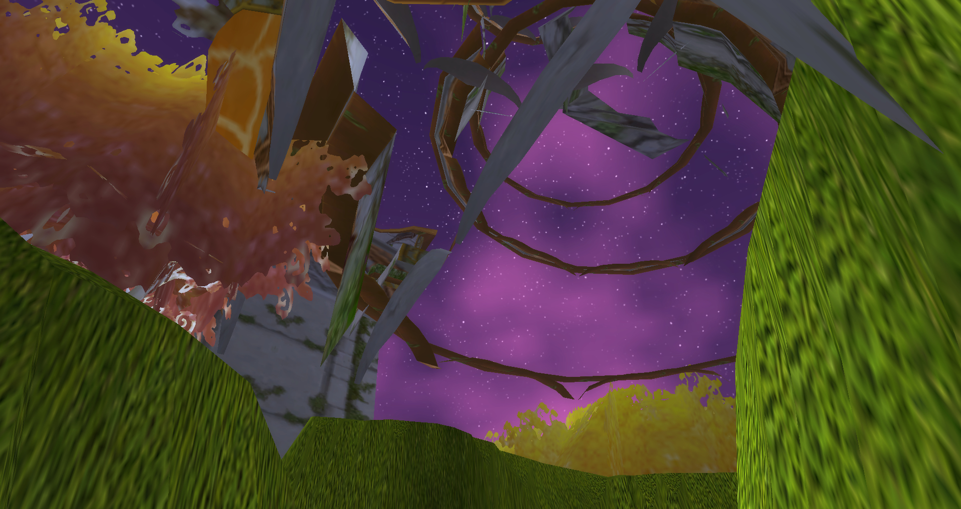 Je voulais d'abord atteindre un certain endroits