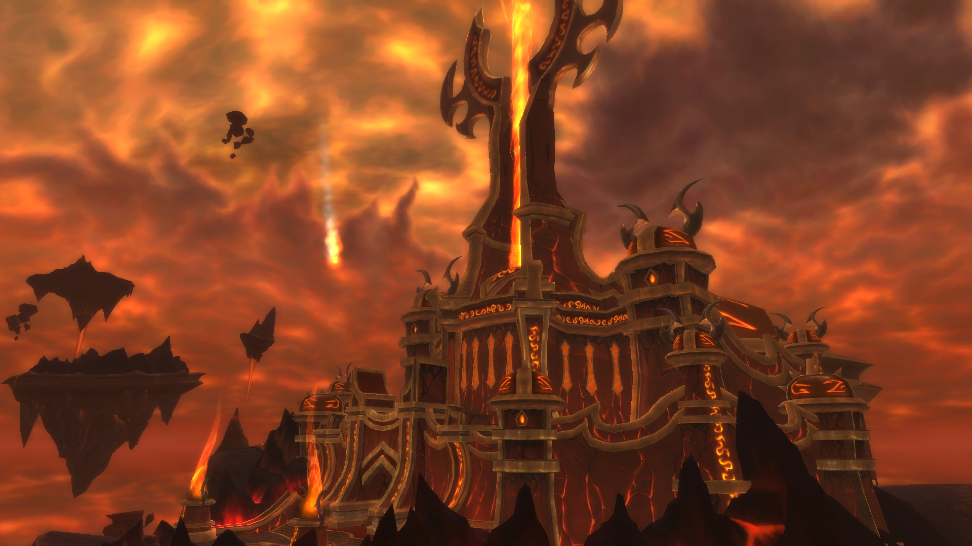 Les terres de feu le plan élémentaire de Ragnaros...