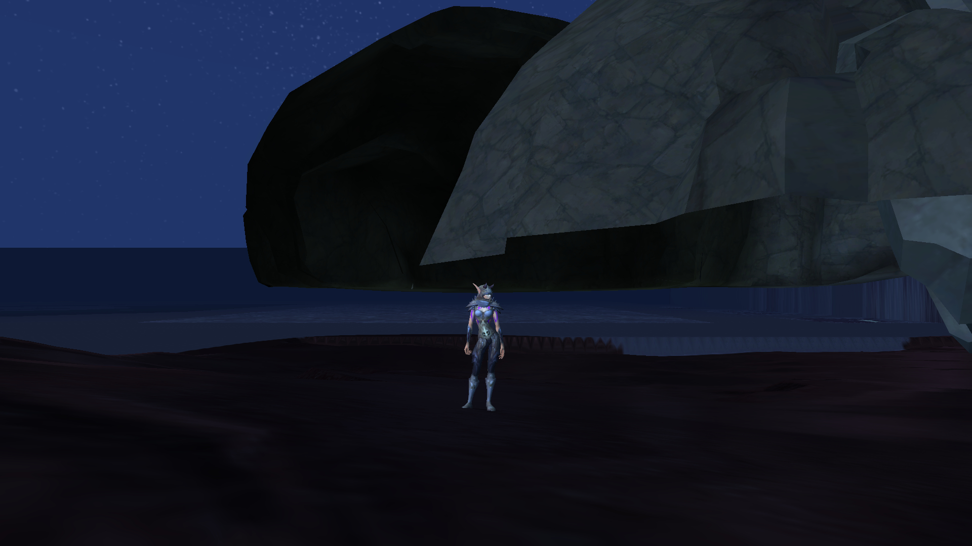 Du coup en descendant j'ai vu une grotte et dans cette grotte