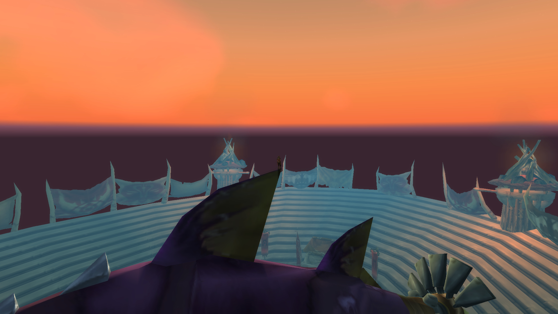 Après avoir demander au gobelin qui piloter le zeppelin de bien vouloir m'emmener en Norfendre, il m'a juste expulser du Zeppelin en disant &quot;C'est un zeppelin VIP seuls les vainqueurs ont le droit de grimper dessus!&quot;