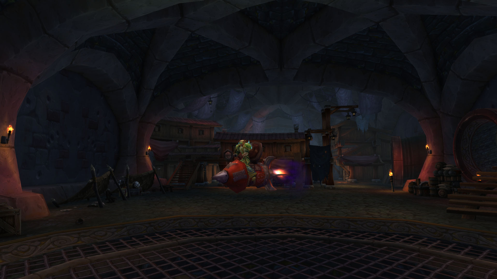 Il alla dans Dalaran, il pouvait voler dans les égouts...