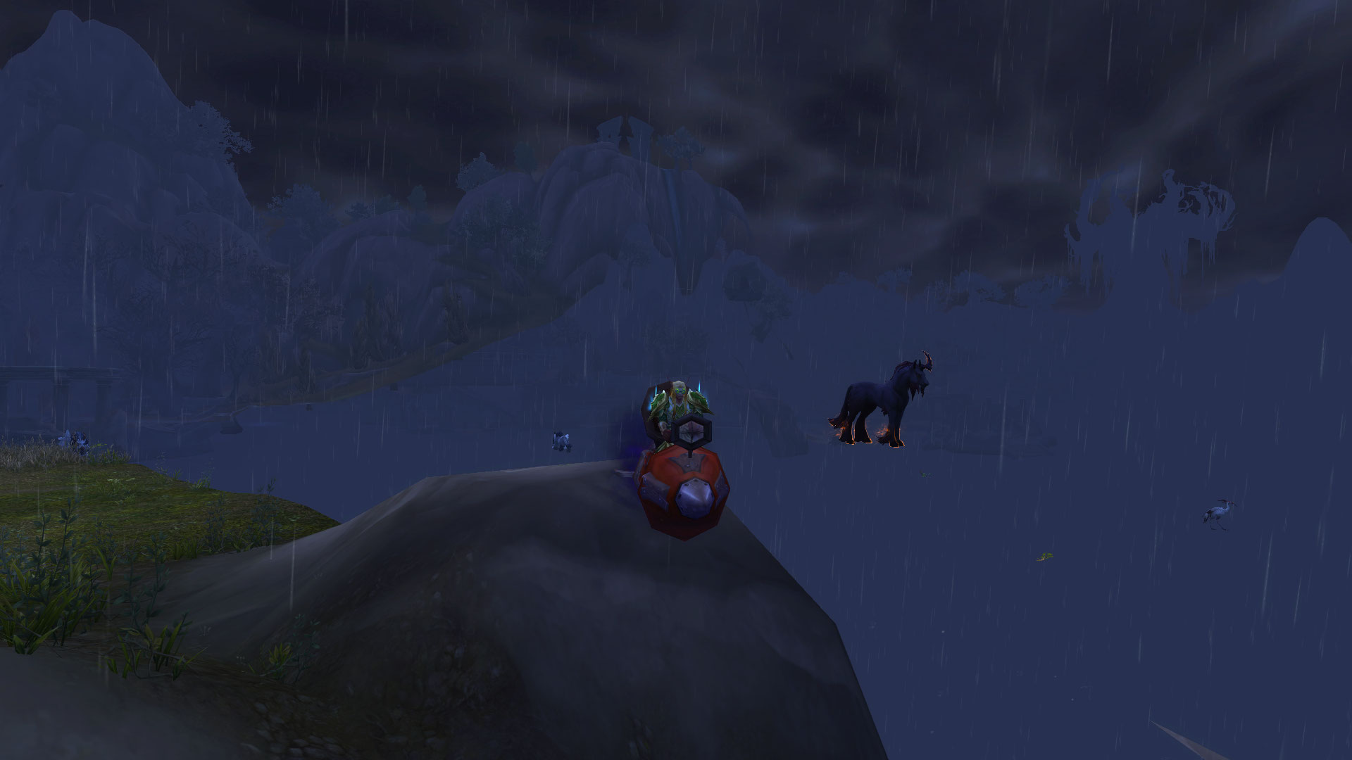 Une licorne volante..il repensa à la gravité.