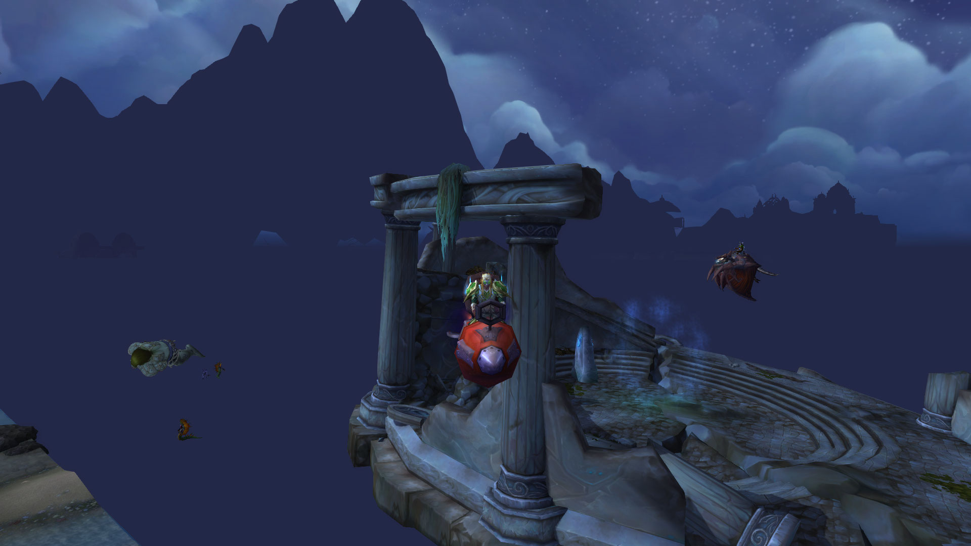 Un joueur était passé, il voulait faire son donjon, dépité il s'arrêta là.