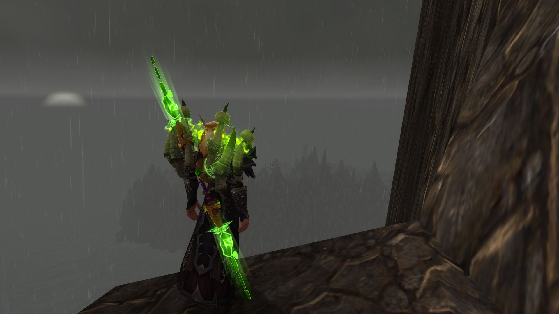 Le Mont Barad ( dans le scénario d'arme prodigieuse du démoniste ), c'est pas facile d'aller tout en haut^^'