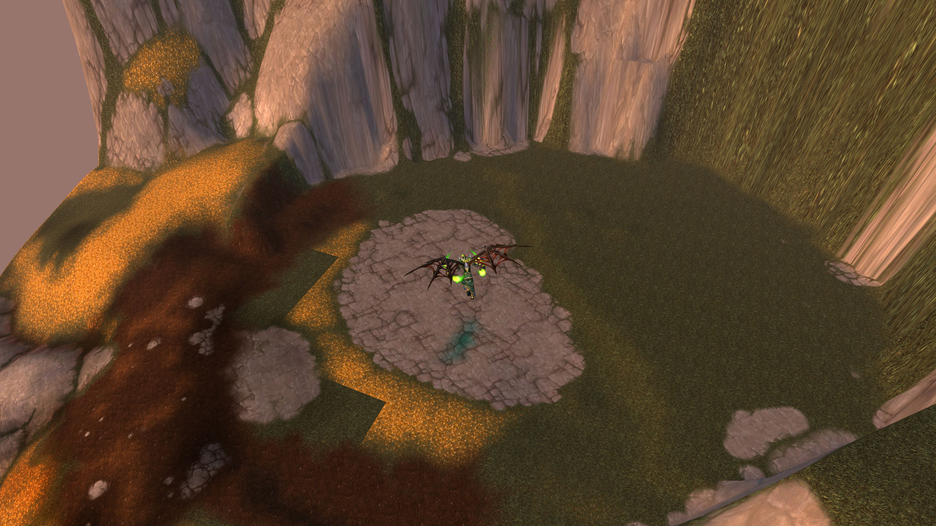 Puis voilà la Gorge des Vents-Caverneux, un bg