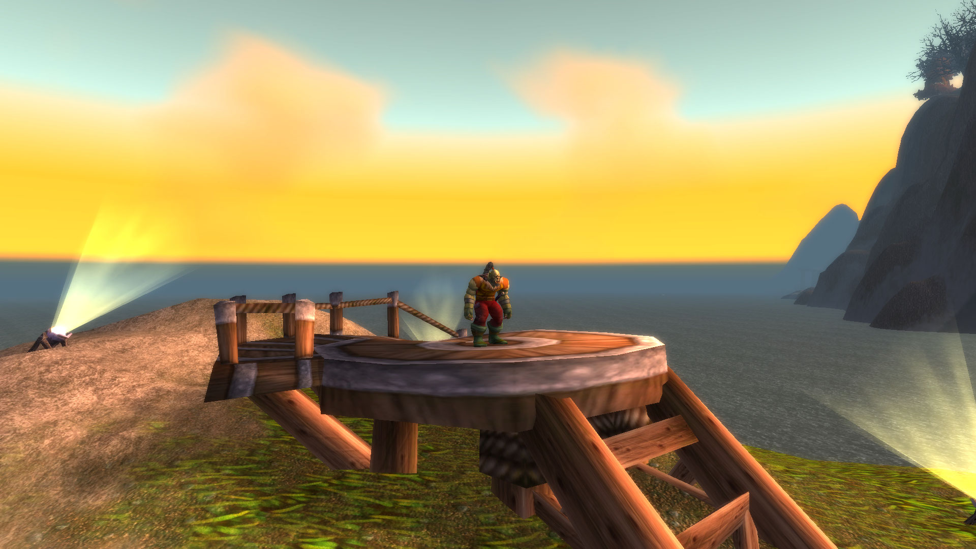 Puis j'ai trouvé dans la mer d'Azshara la scène pour mon show !