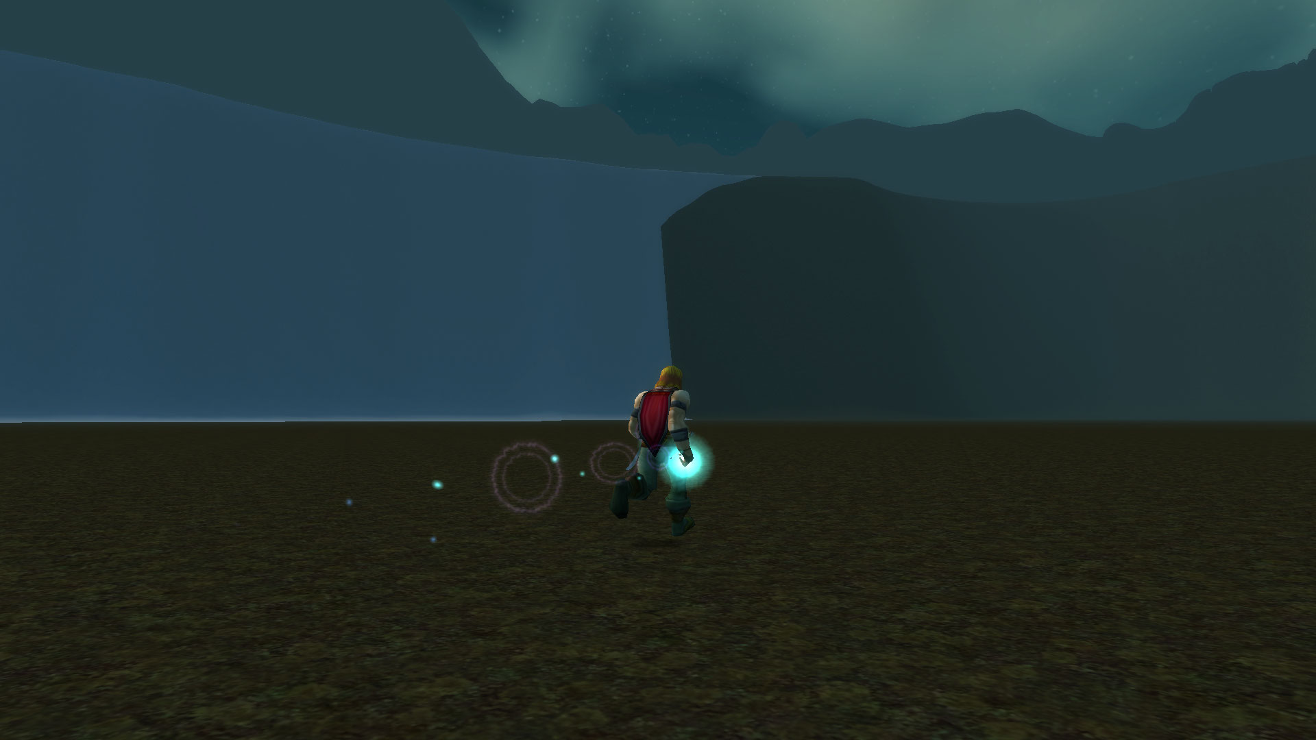 Un peu plus loin dessous.