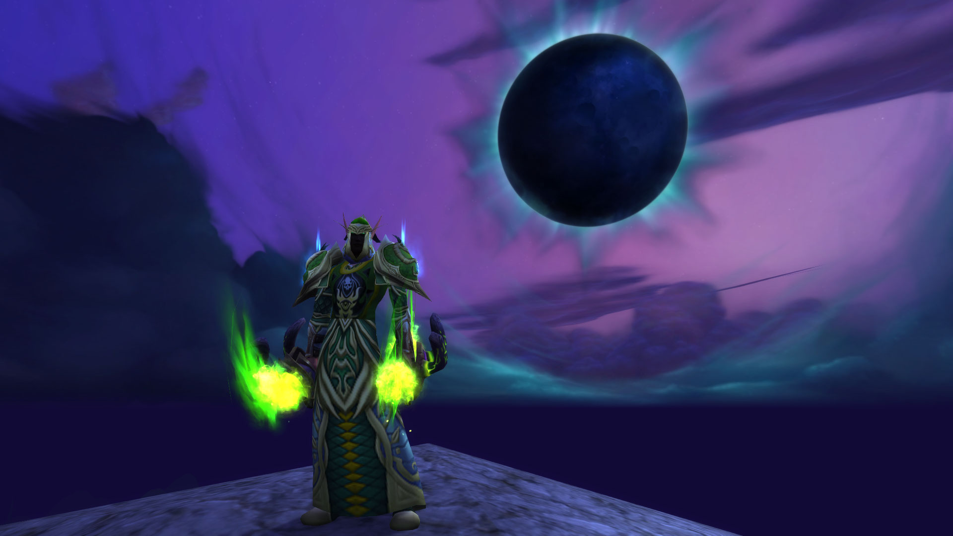 Et le beau screen de fin.<br />C'était un scénario, celui d'introduction au nouveau Sombrivage de la 8.1, Kalimdor semble complet et je me suis arrêté à un crash dans la Faille de l'Ombre d'Orgrimmar.