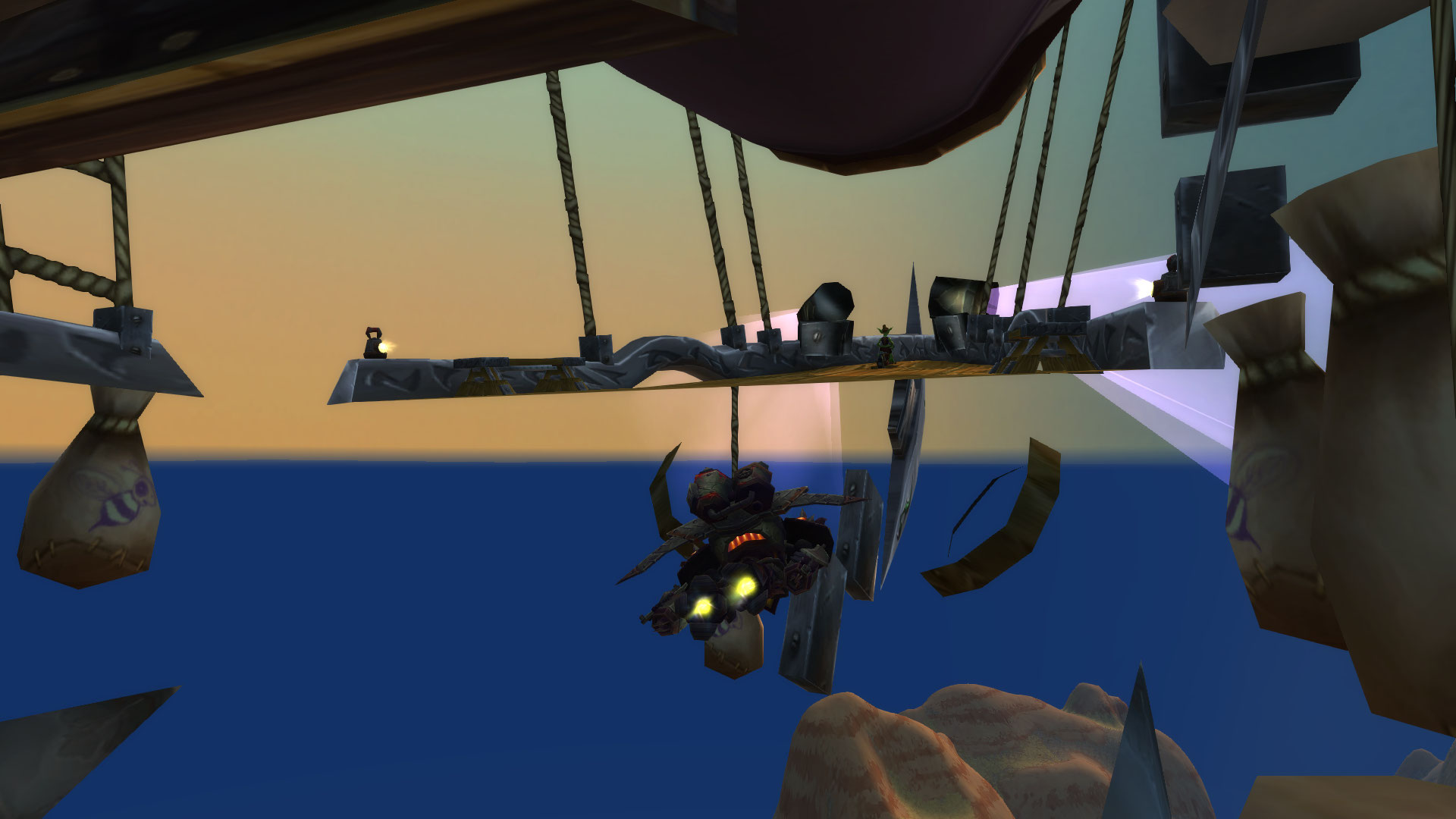 Dans le zeppelin, bien dedans, le gobelin est bien présent.