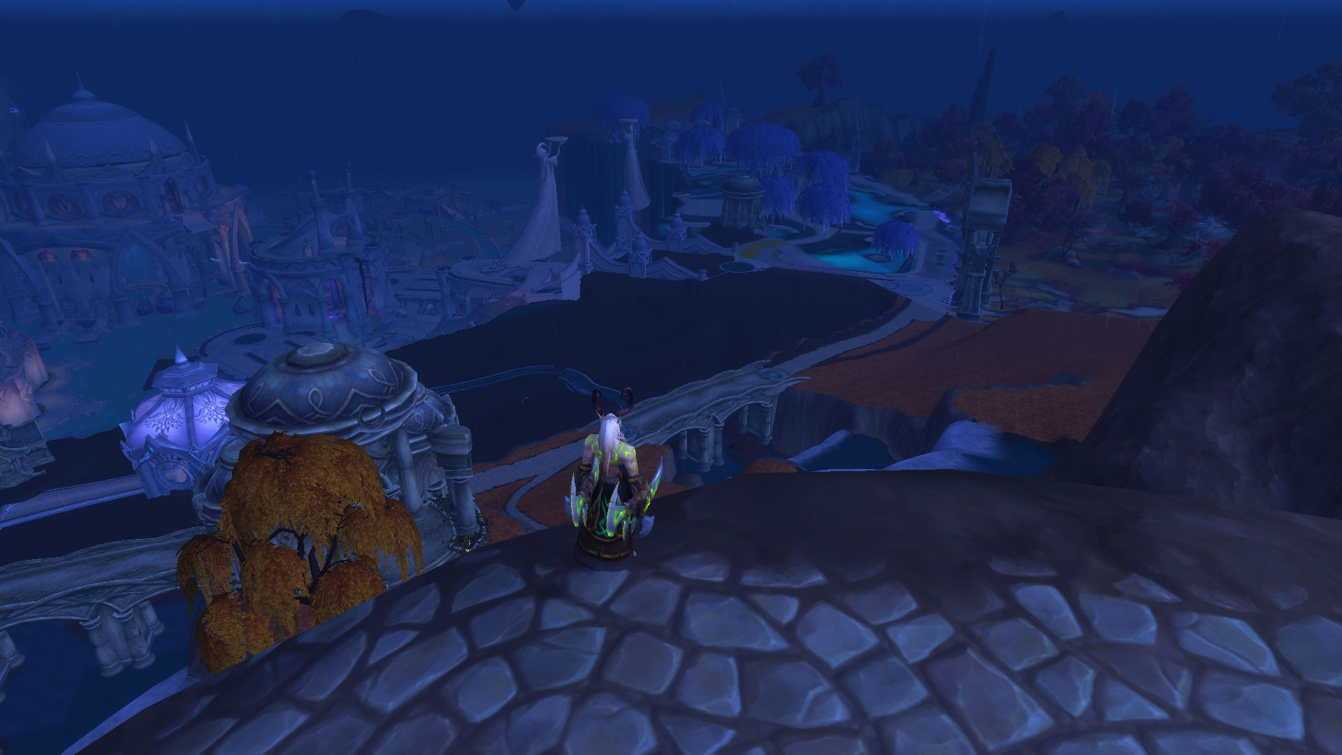 Retour en ville avec cette vue d'ensemble de la partie haute de la ville.