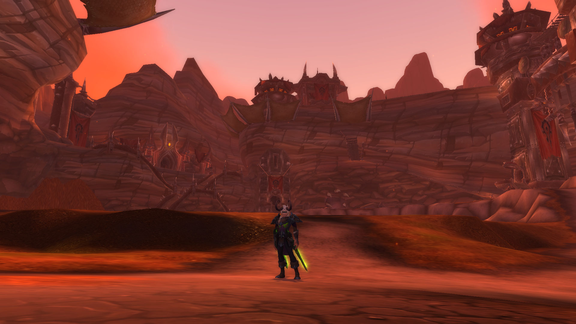 Vallée de la Force sans bâtiments.