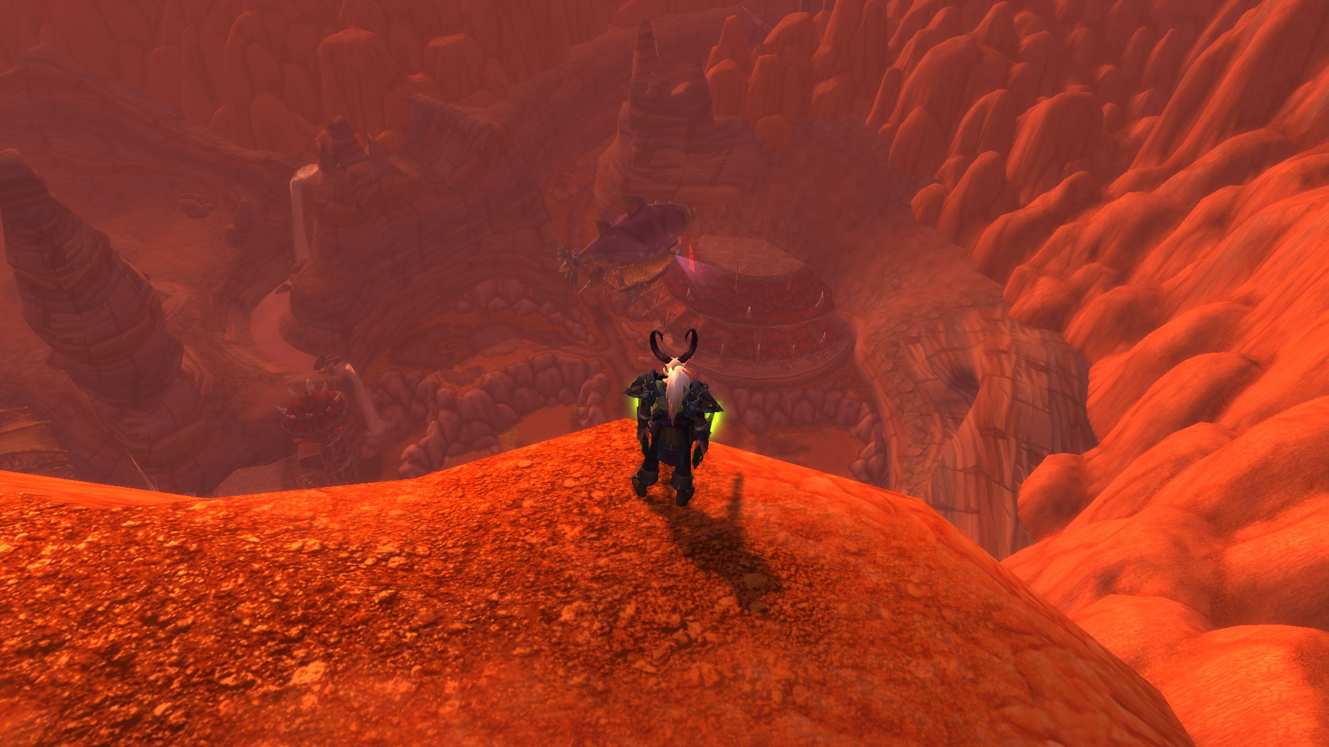 Point de vue sur l'Arène de Castagn’ar et de la Vallée de l'Honneur.