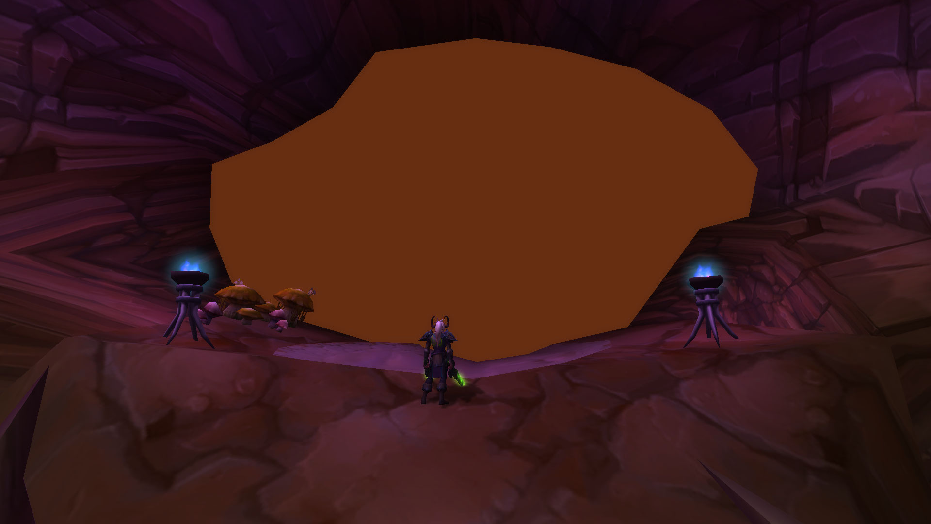 Première entrée de l'ancienne Faille de l'Ombre.