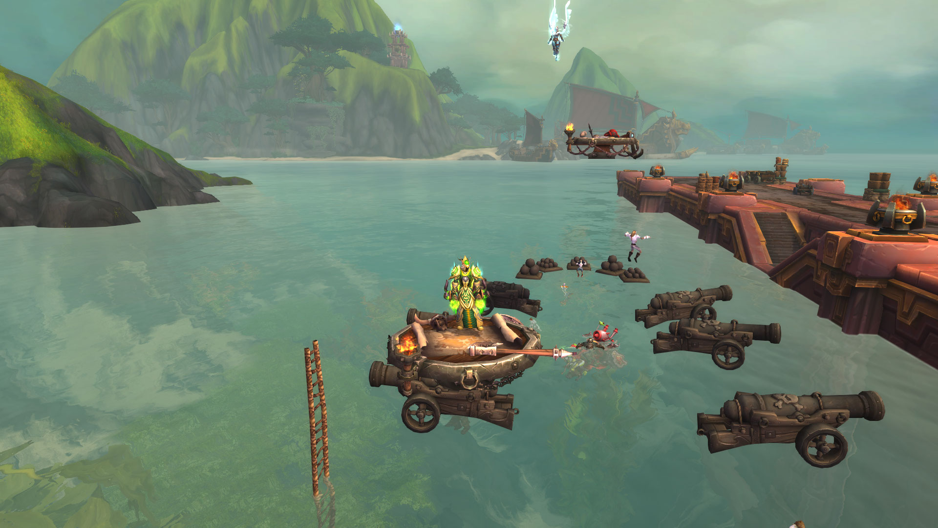 On commence par les screens d'une phase en jeu bien mystérieuse : ce screen est en Zuldazar.