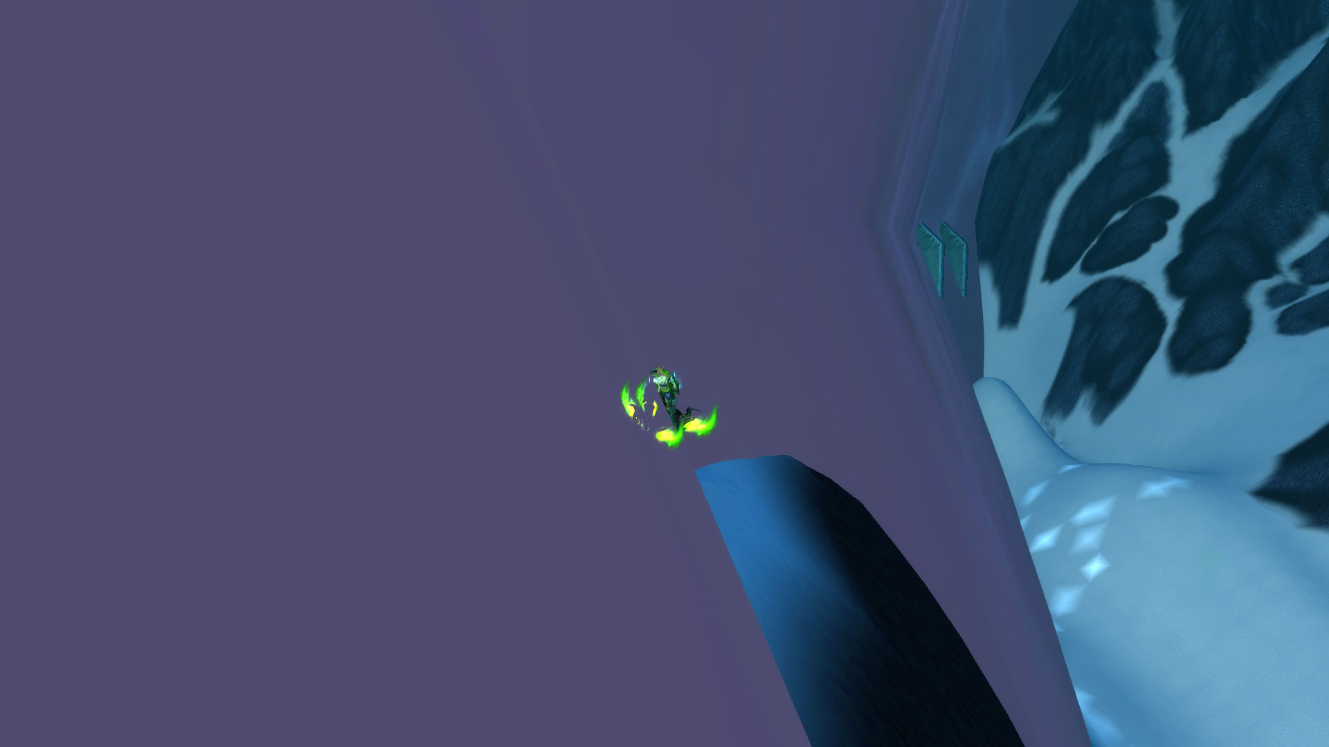 Un petit passage à la couronne de glace.