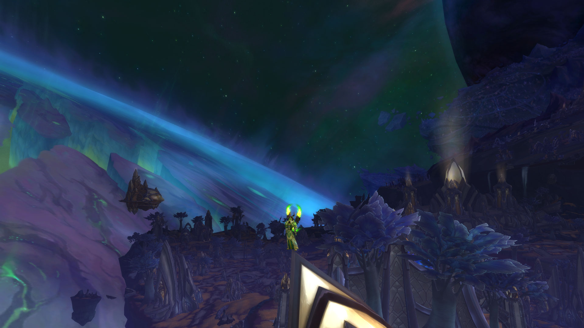 Celui-ci est sur Argus, au sommet d'une petite île détachée de Mac'aree.