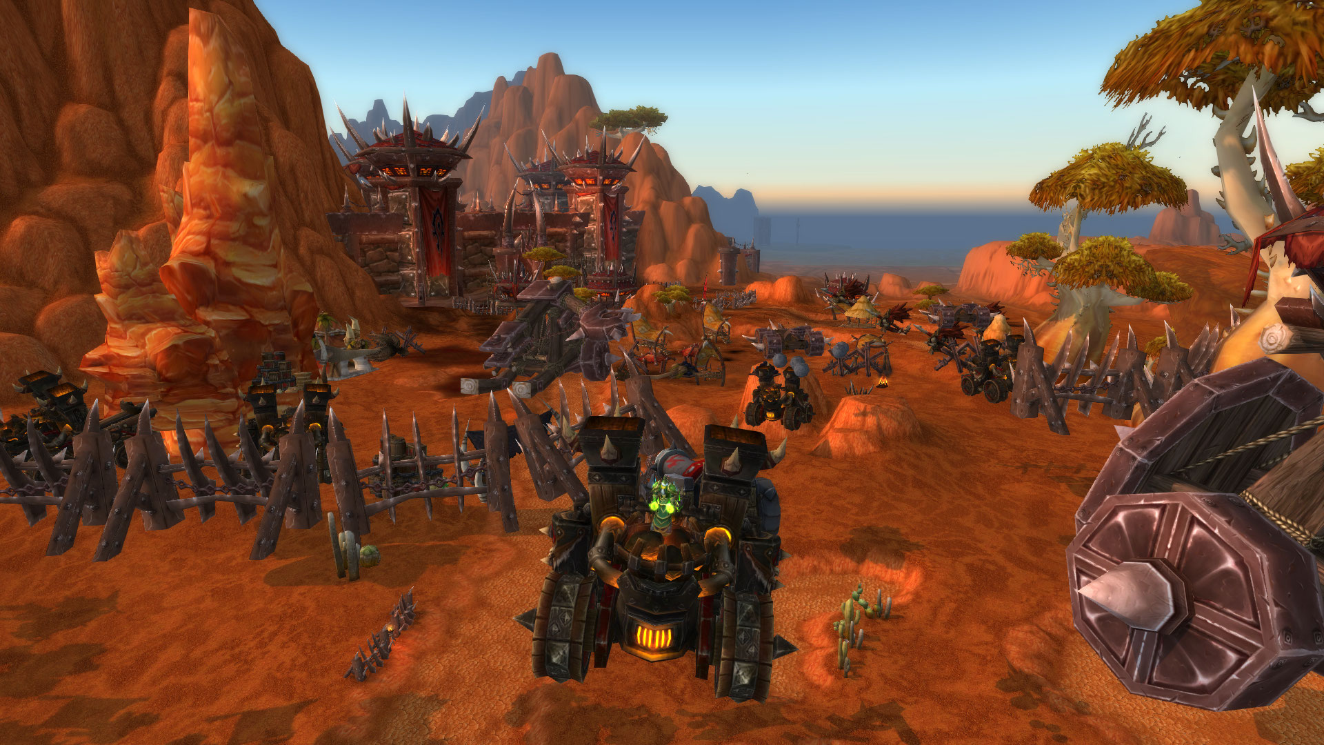 Tout a monté de quelques mètres de hauteur !