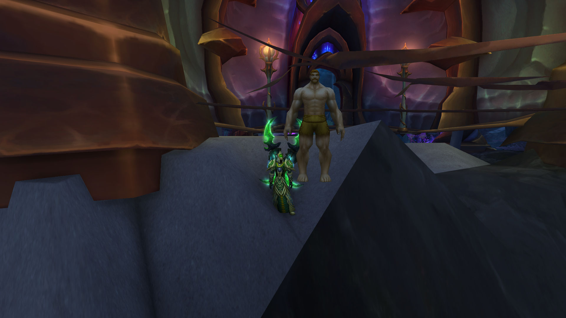 Et c'est un robert de plus dans la collection : il est sous une structure en Nazjatar.