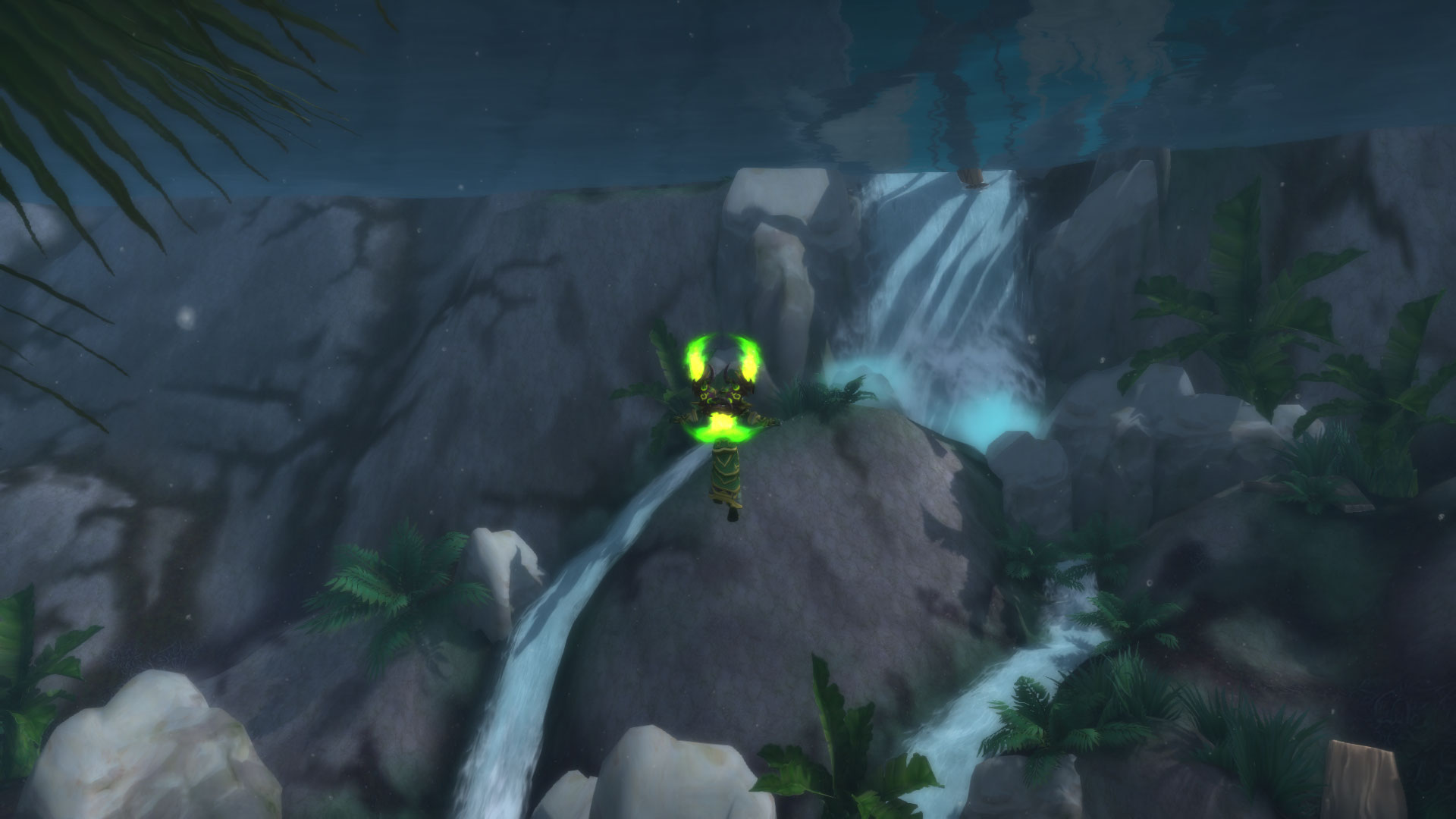 Une cascade sous l'eau : personne n'y avait penser plus tôt !