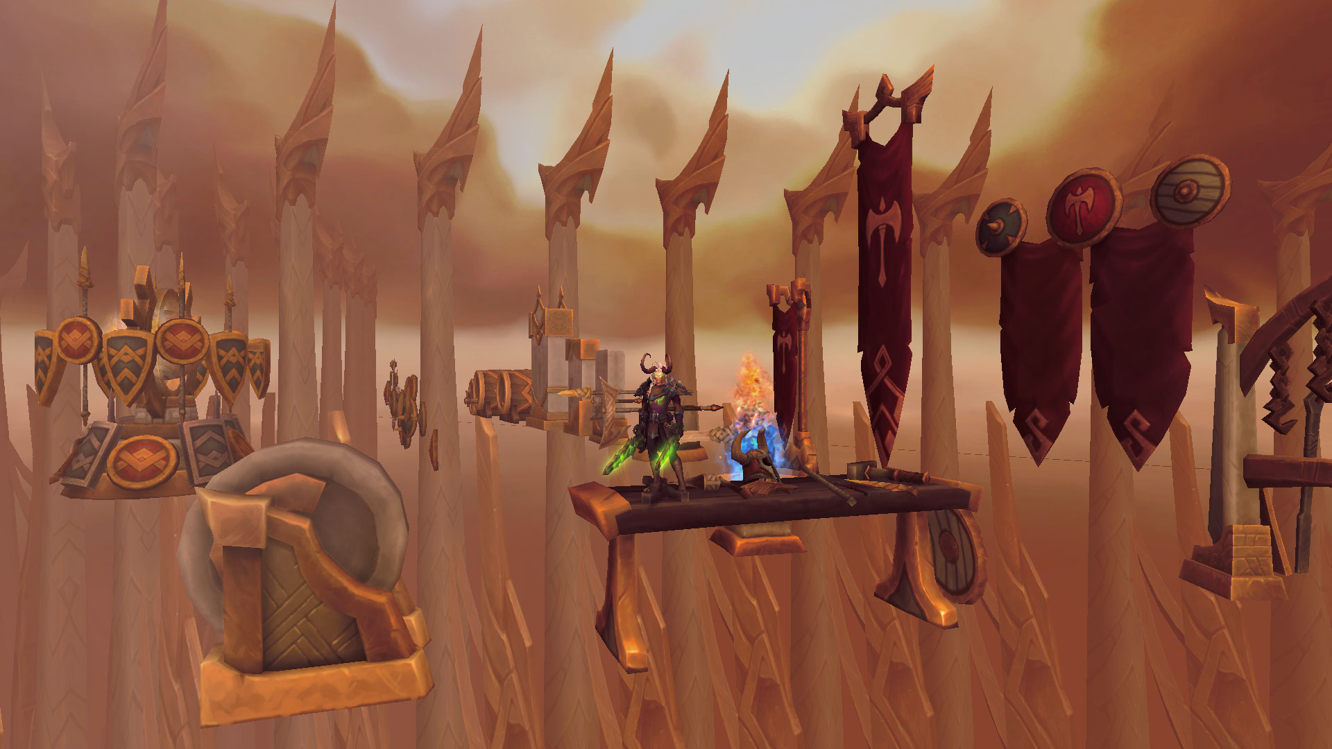 Objets volant à l'extérieur du domaine.