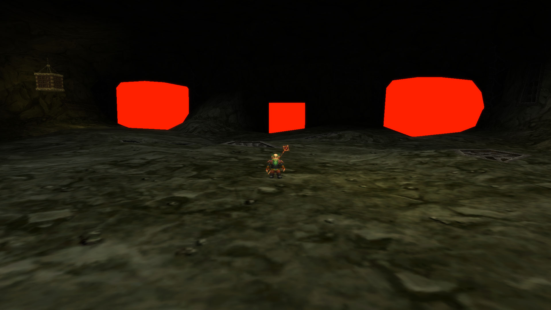 Derrière l'entrée de BRD.