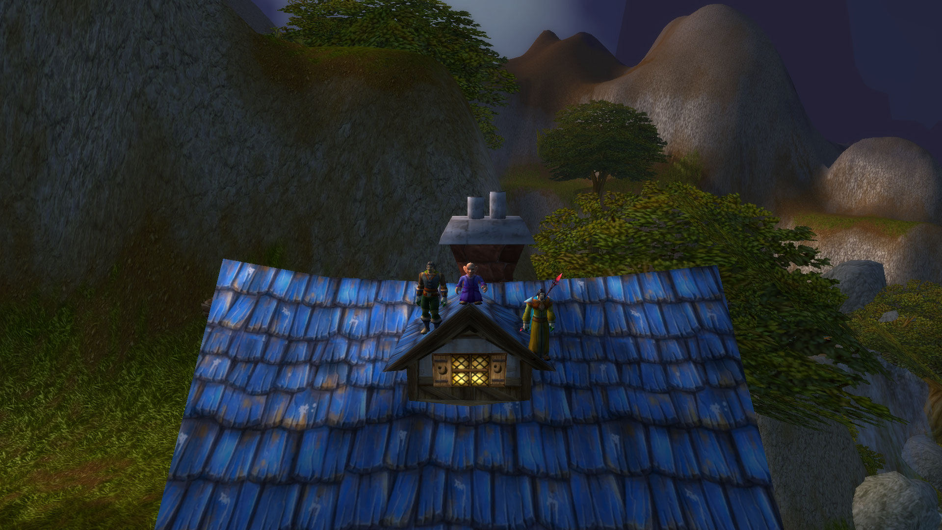 La maison dans les montagnes d'Elwynn.