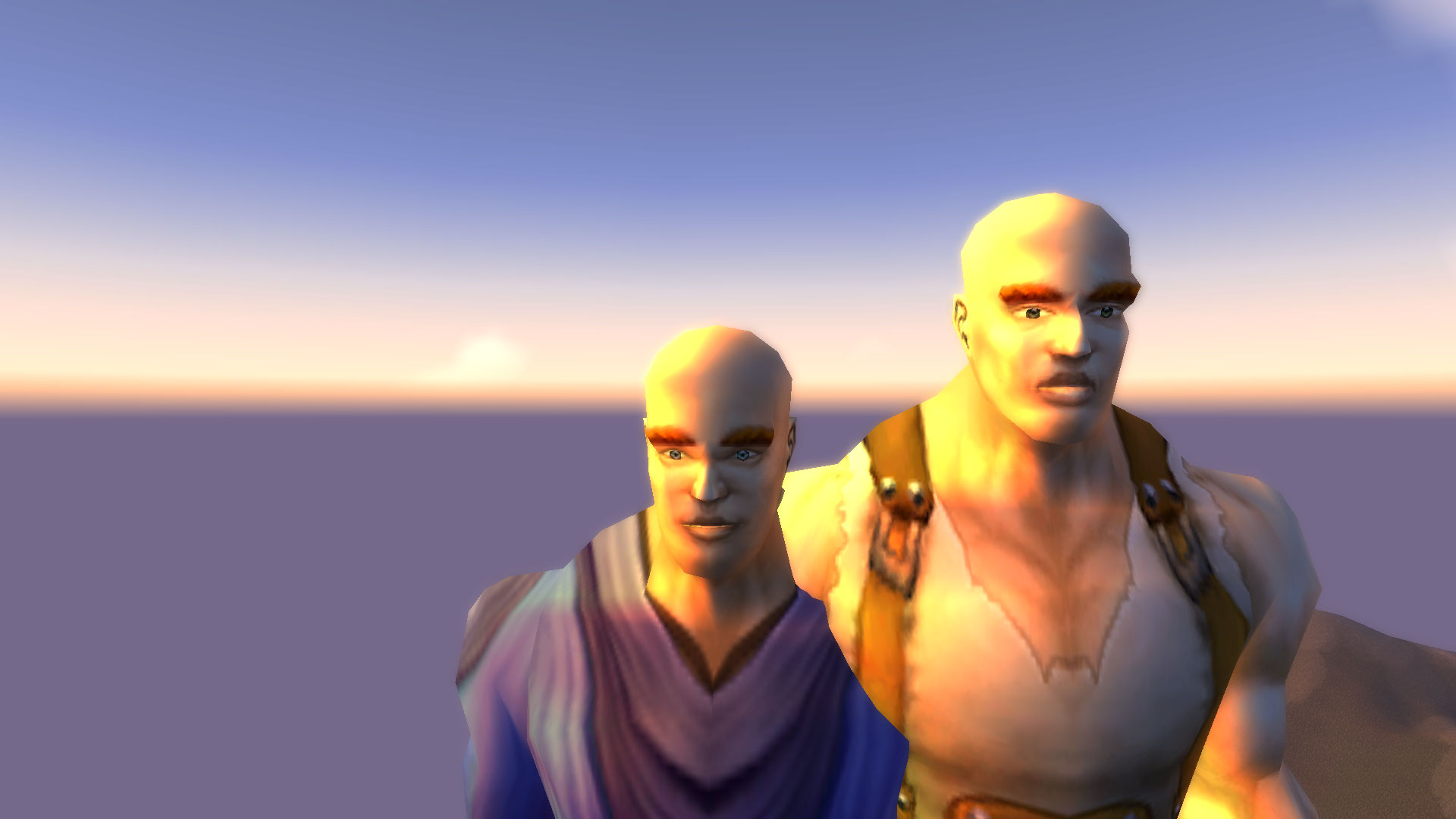 Lors de la montée au sommet de Grim Batol.