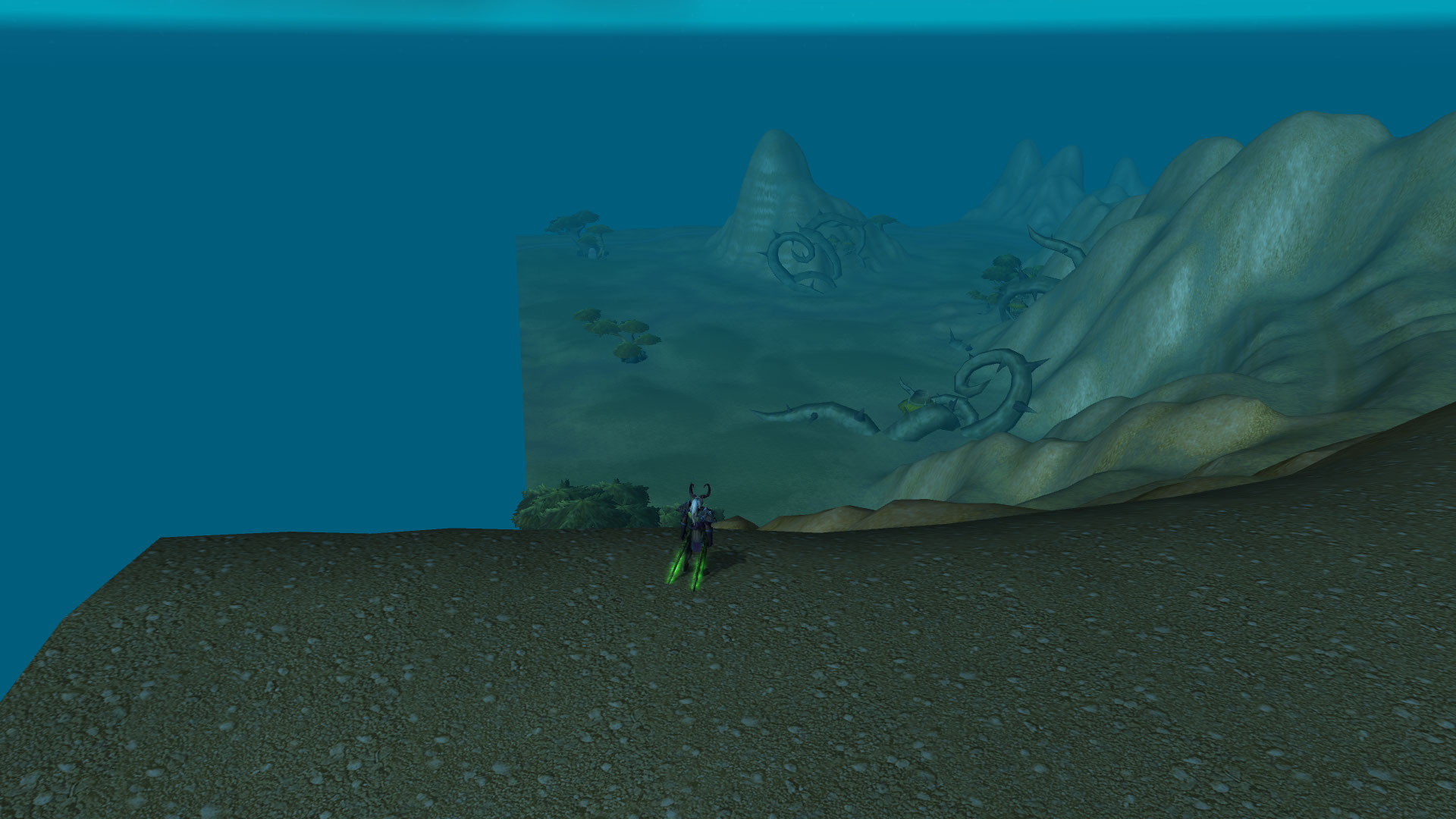 Petite partie des Tarides vue d'en haut.