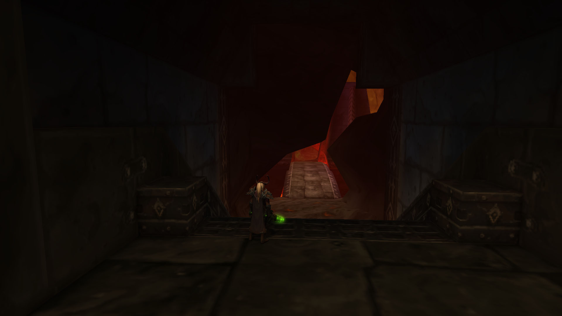 Pont menant à l'instance.