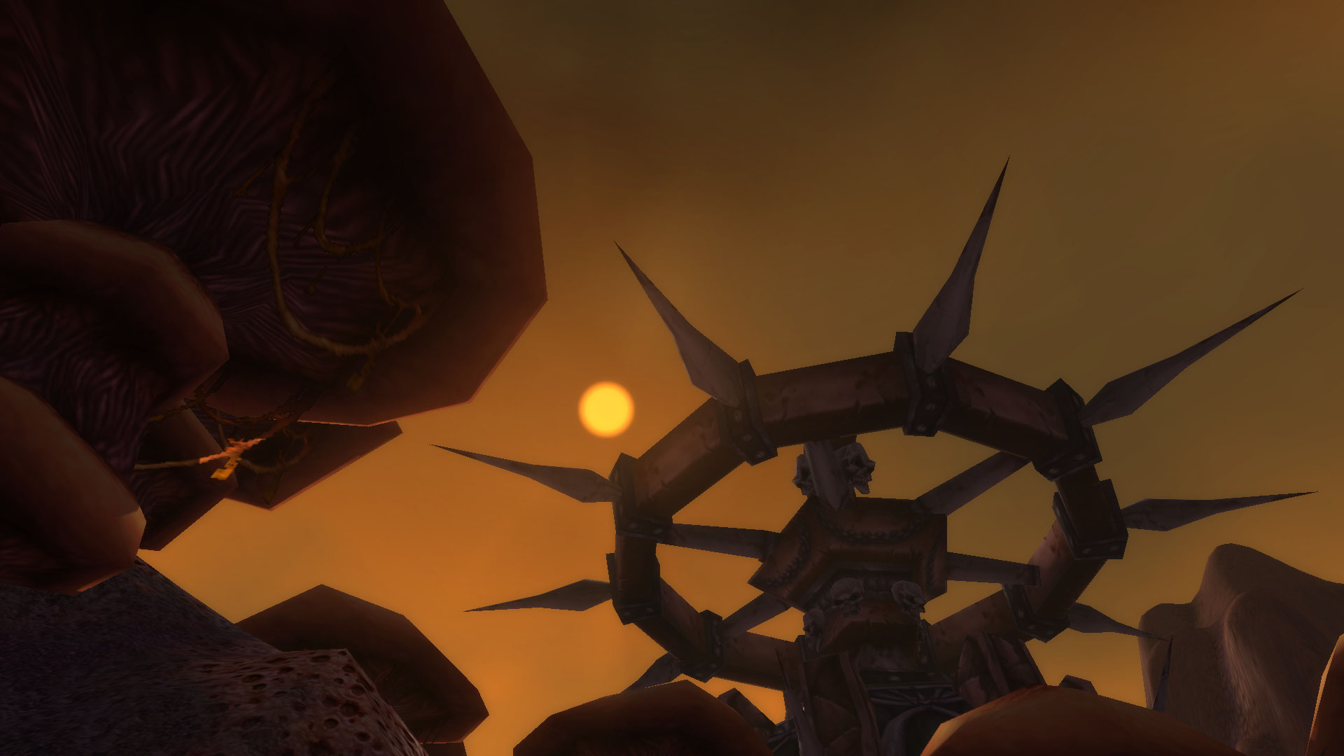 Une couleur maudite ? Ou représentative d'un endroit maudit ?