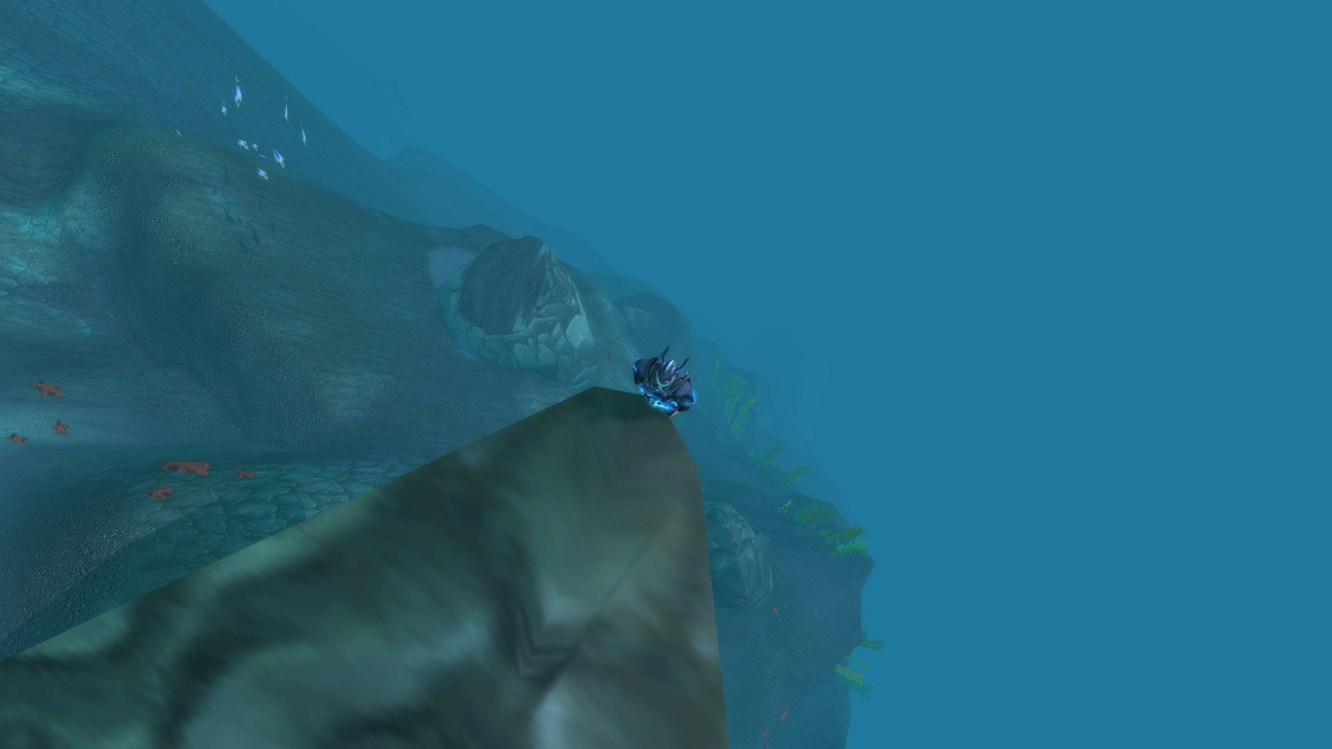 Même scénario, au bord d'un grand trou, normalement il y a de l'eau dedans mais justement, c'est &quot;normalement&quot;.