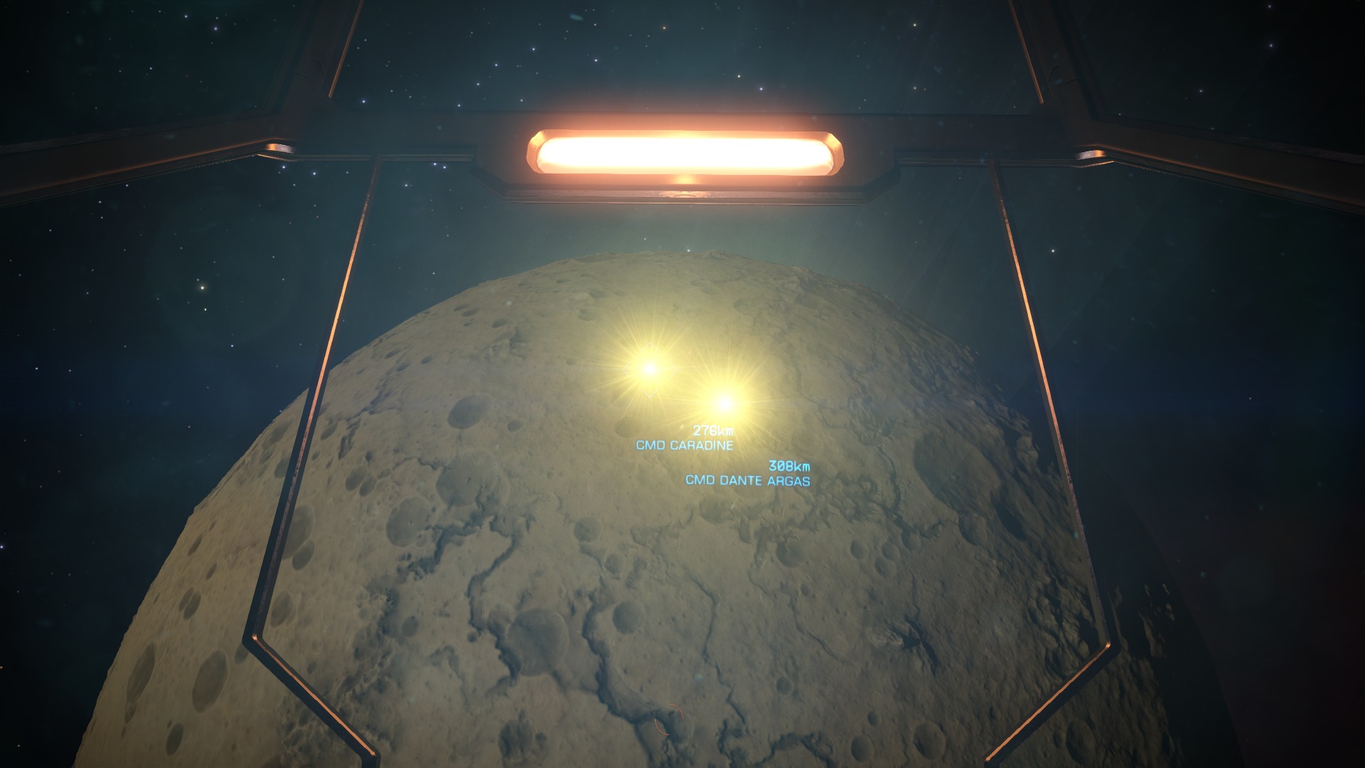 Voici à quoi ressemble le supercruise de l'extérieur