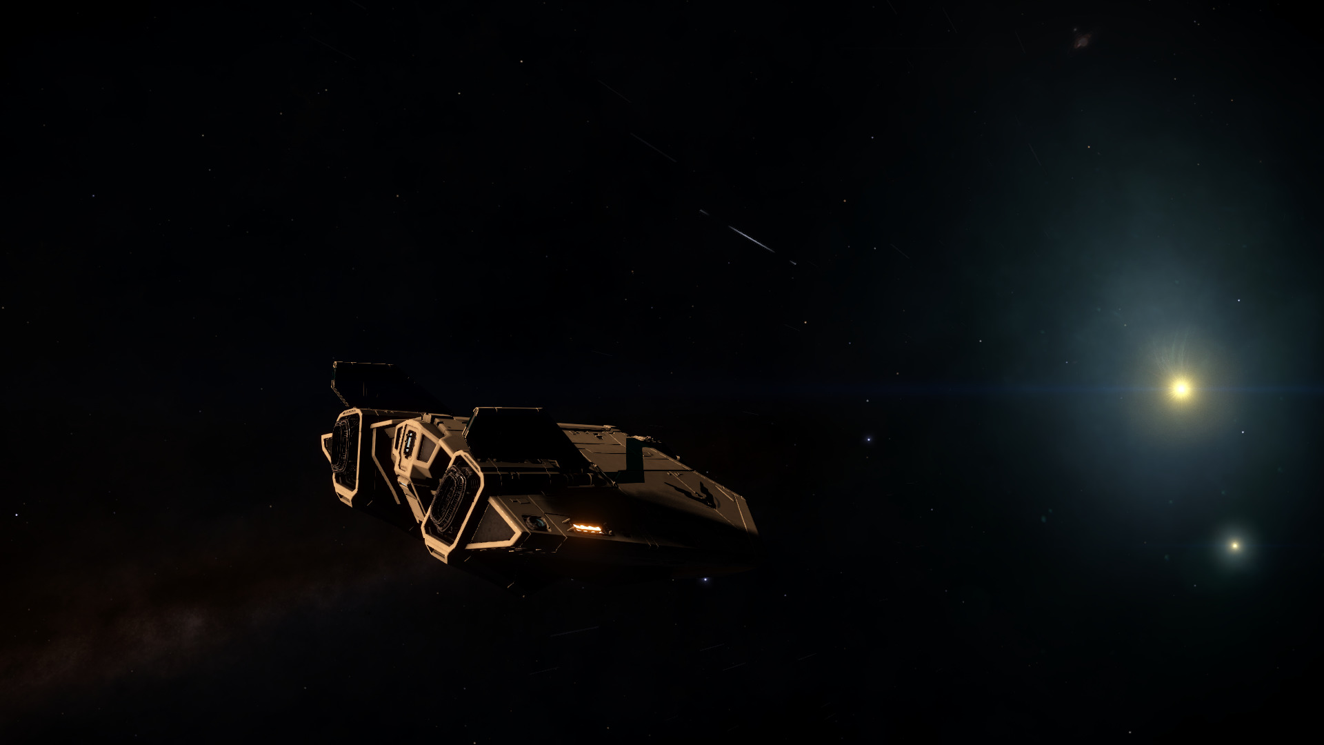 En SuperCruise derrière caradine