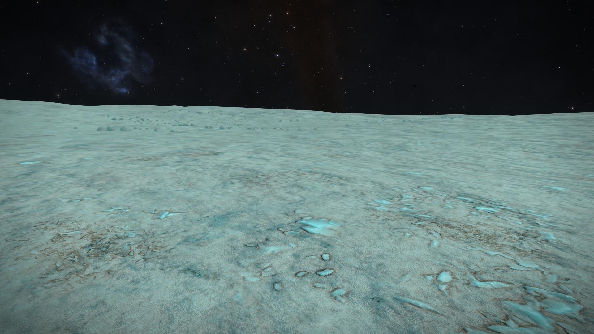 La surface de Titania