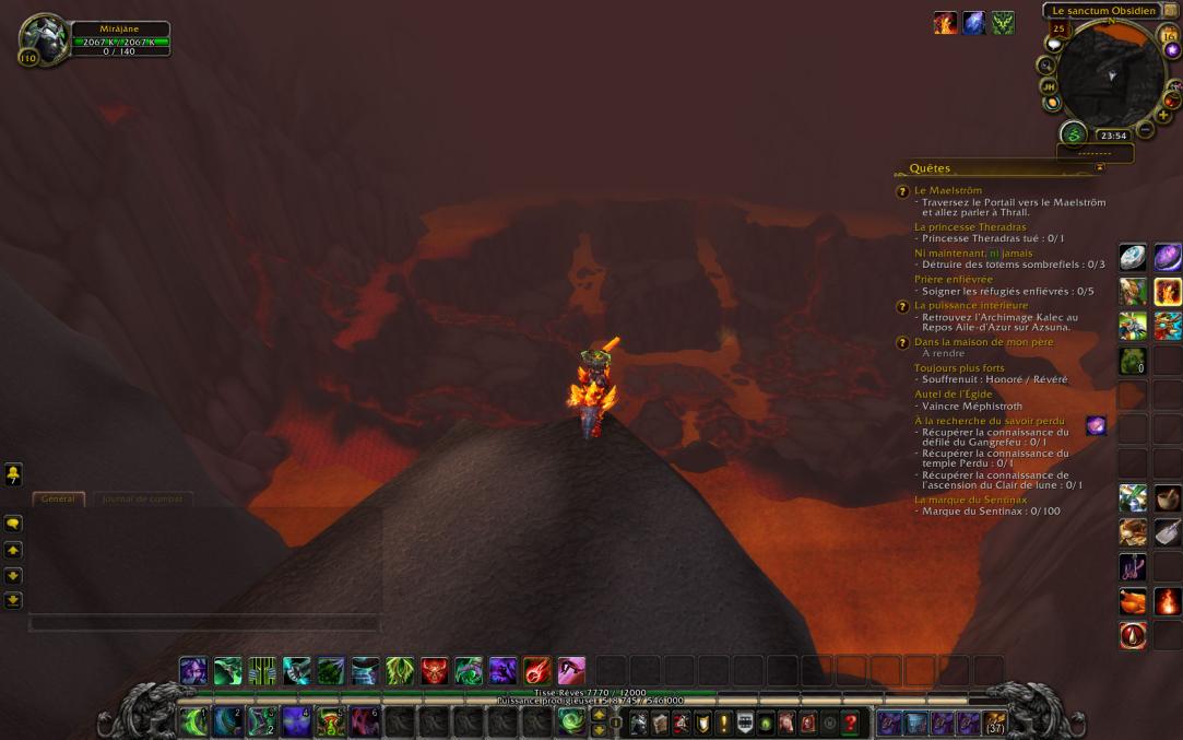 Une belle vue de là haut quand même :3