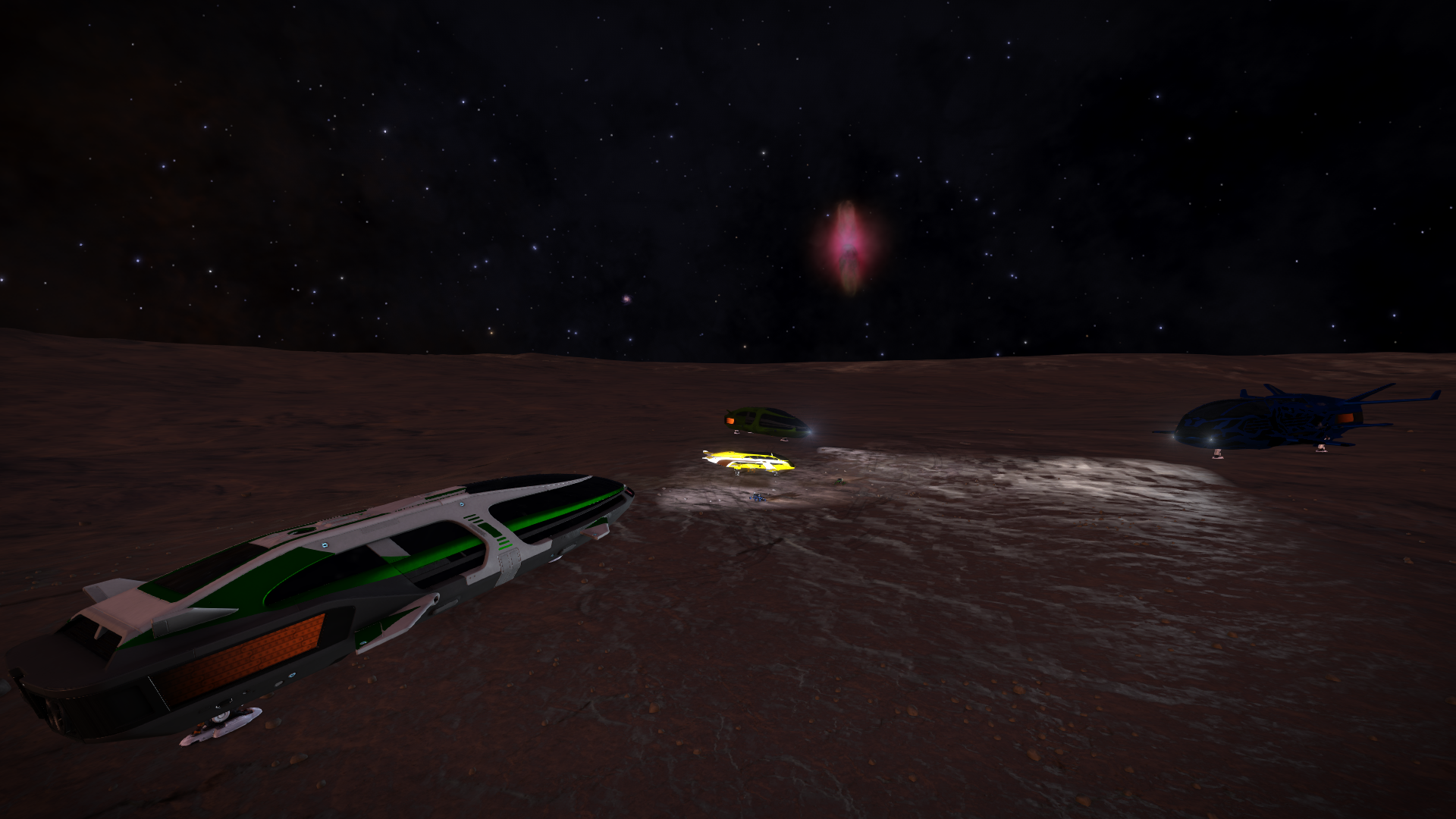 Les copains au feu de camp<br />(Le Belgua bleu c'est celui d'un des organisateurs; on aime bien dire que c'est le beluga de Jacky Tuning)