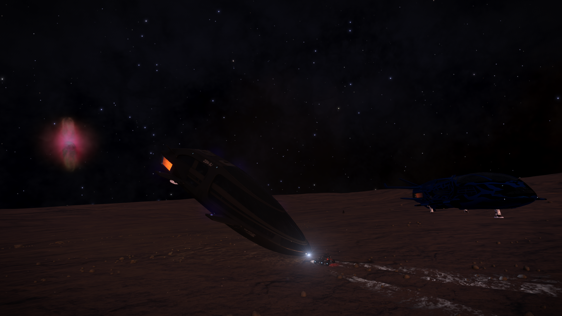 Et ça, c'est l'Orca de &quot;OhPif&quot; (un autre organisateur) qui fait un bisou à un SRV