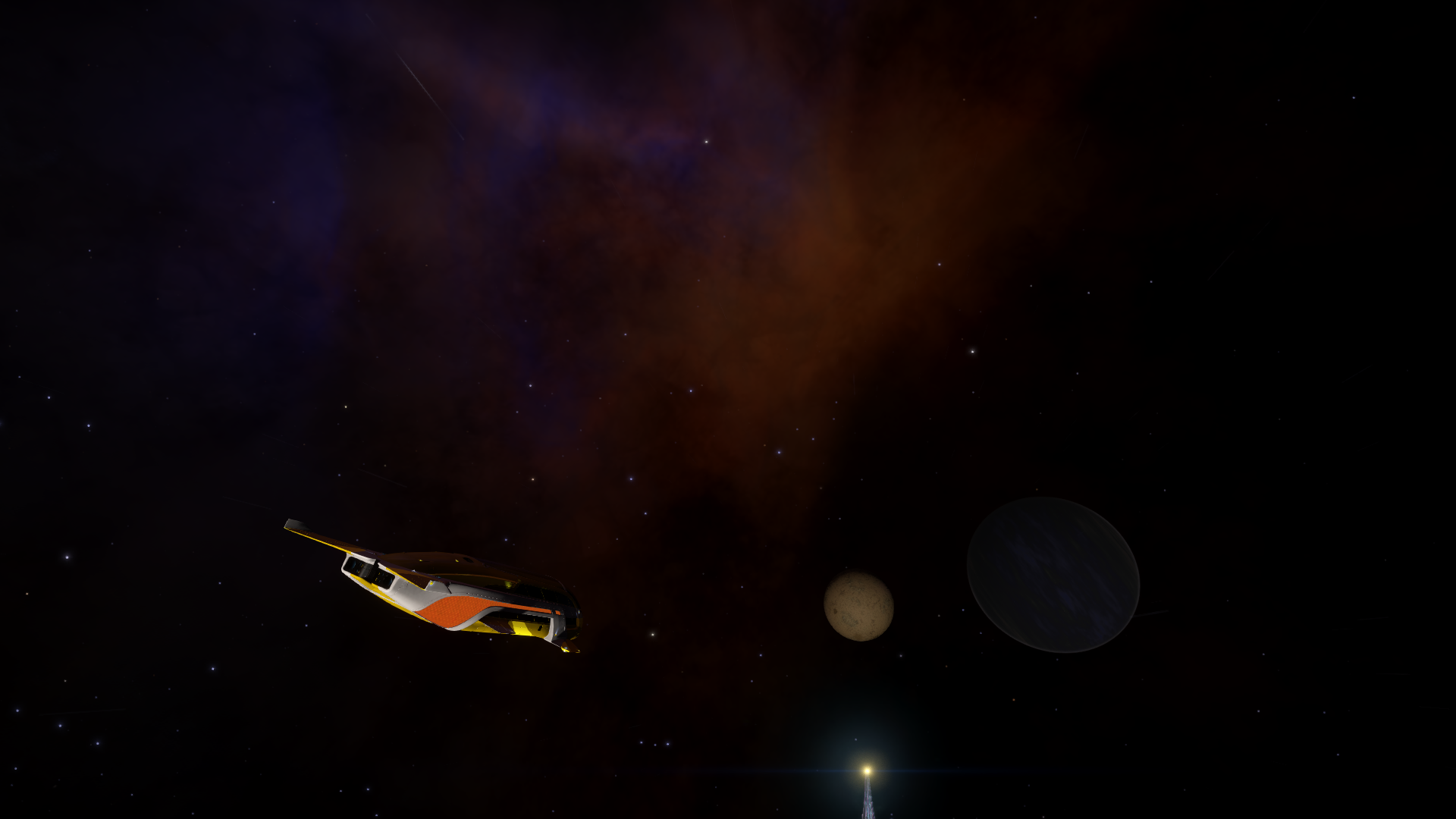 Iris Nebulae, je me dirige vers le lieu de rendez-vous