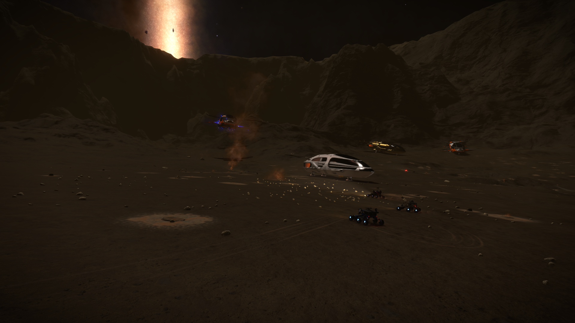 Des fumerolles! (Comme à Hyjal :3)